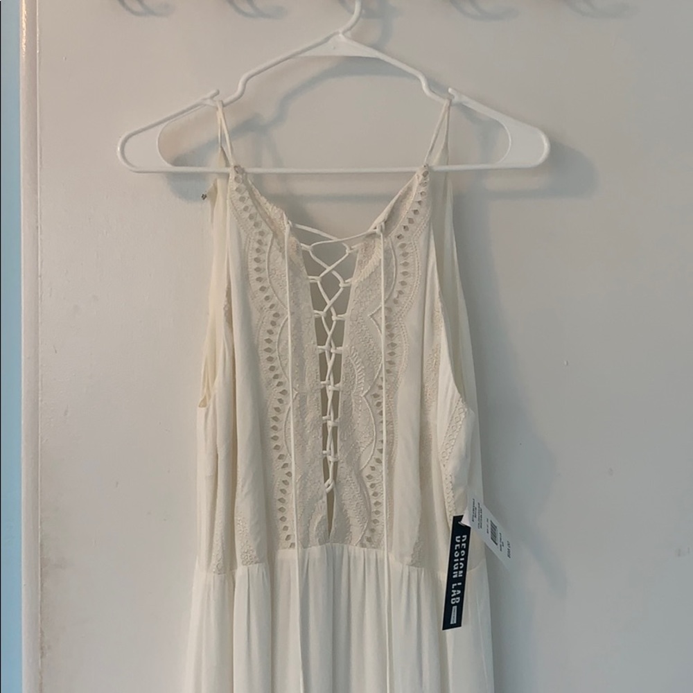 Long White Maxi Dress Size S